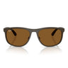 Ray-Ban Occhiali da Sole RB4468 6124BB Sabbia Marrone Bronzo Unisex Polarizzati 