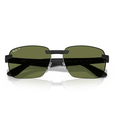 Ray-Ban Occhiali da Sole RB4470CH 601S/2 Sabbia Nero/Verde Unisex Polarizzati 5