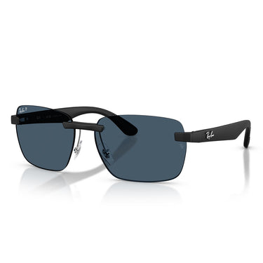 Ray-Ban Occhiali da Sole RB4470CH 601S1C Sabbia Nero/Blu Scuro Unisex Polarizzati 1
