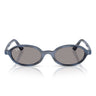 Ray-Ban Occhiali da Sole RB4472 6855 1 Blu Striato Grigio Unisex