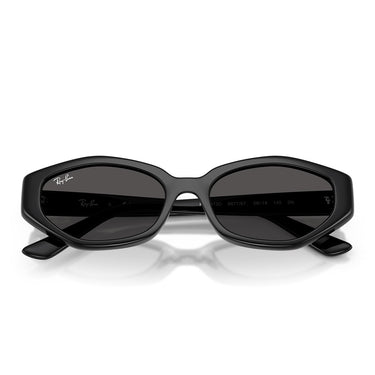 Ray-Ban Occhiali da Sole RB4473D 667787 Nero/Grigio Scuro Unisex 5