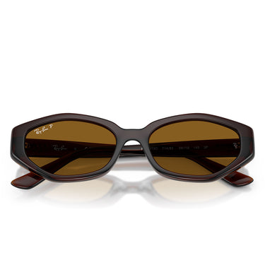 Ray-Ban Occhiali da Sole RB4473D 714 83 Marrone Scuro Marrone Scuro Unisex Polarizzati 5