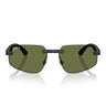 Ray-Ban Occhiali da Sole RB4475CH 601S/2 Sabbia Nero/Verde Unisex Polarizzati