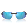 Ray-Ban Occhiali da Sole RB4475CH 601SA1 Sabbia Nero/Blu Specchiato Unisex Polarizzati