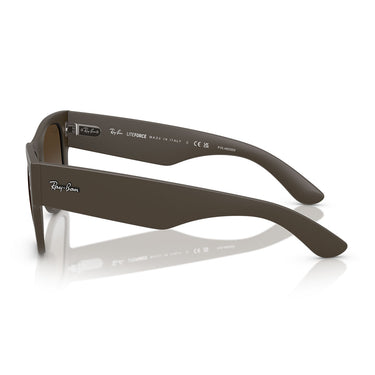 Ray-Ban Occhiali da Sole RB4840S 6124T5 Sabbia Marrone Marrone Sfumato Unisex Polarizzati 3
