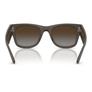 Ray-Ban Occhiali da Sole RB4840S 6124T5 Sabbia Marrone Marrone Sfumato Unisex Polarizzati 4