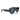 Ray-Ban Occhiali da Sole RB4925 601/80 Aviator Puffer X ASAP Rocky Nero/Blu Scuro Unisex 4
