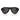 Ray-Ban Occhiali da Sole RB4925 601/87 Aviator Puffer X ASAP Rocky Nero/Ultra Black Unisex