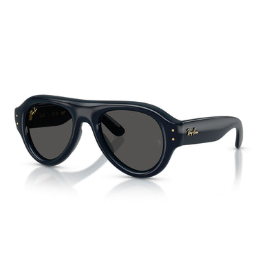 Ray-Ban Occhiali da Sole RB4925 689587 Aviator Puffer X ASAP Rocky Blu Scuro/Ultra Black Unisex 1
