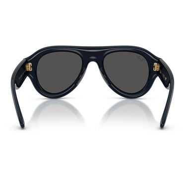 Ray-Ban Occhiali da Sole RB4925 689587 Aviator Puffer X ASAP Rocky Blu Scuro/Ultra Black Unisex 3