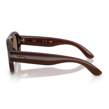 Ray-Ban Occhiali da Sole RB4925 689673 Aviator Puffer X ASAP Rocky Marrone Scuro/Marrone Scuro Unisex 2