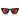 Ray-Ban Occhiali da Sole RB4940 601/6Q Wayfarer Puffer X ASAP Rocky Nero/Marrone Specchiato Arancione Unisex