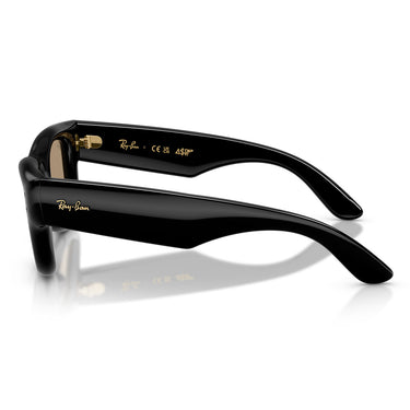 Ray-Ban Occhiali da Sole RB4940 601/7J Wayfarer Puffer X ASAP Rocky Nero/Marrone Specchiato Unisex 2