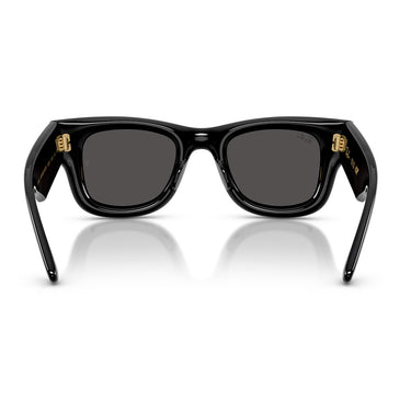 Ray-Ban Sonnenbrille RB4940 601/87 Wayfarer Puffer X ASAP Rocky Schwarz/Ultra Black Unisex 3
