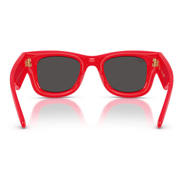Ray-Ban Sonnenbrille RB4940 683187 Wayfarer Puffer X ASAP Rocky Rot/Ultra Schwarz Unisex 3