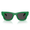 Ray-Ban Lunettes de Soleil RB4940 683487 Wayfarer Puffer X ASAP Rocky Vert Ultra Noir Unisexe