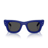 Ray-Ban Okulary Przeciwsłoneczne RB4940B 686087 Wayfarer Puffer X ASAP Rocky Niebieskie Z Kryształkami Ultra Black Unisex