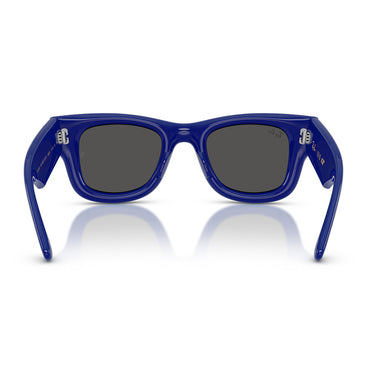 Ray-Ban Sonnenbrille RB4940B 686087 Wayfarer Puffer X ASAP Rocky Blau Mit Strass Ultra Schwarz Unisex 4