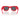 Ray-Ban Occhiali da Sole RB4940B 686187 Wayfarer Puffer X ASAP Rocky Rosso Con Strass Ultra Black Unisex 4