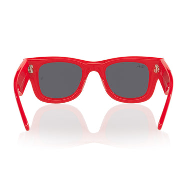 Ray-Ban Sonnenbrille RB4940B 686187 Wayfarer Puffer X ASAP Rocky Rot Mit Strass Ultra Schwarz Unisex 4