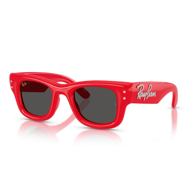 Ray-Ban Sonnenbrille RB4940B 686187 Wayfarer Puffer X ASAP Rocky Rot Mit Strass Ultra Schwarz Unisex 2