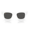 Ray-Ban Gafas de Sol RB4940B 686387 Wayfarer Puffer X ASAP Rocky Blanco Con Strass/Ultra Negro Unisex