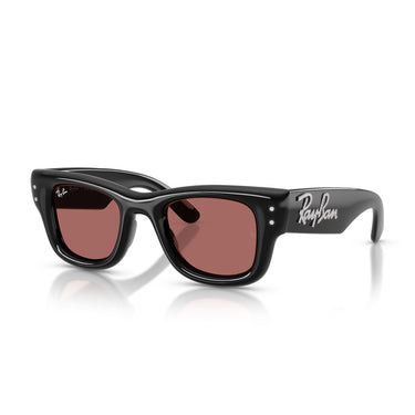 Ray-Ban Occhiali da Sole RB4940B 686485 Wayfarer Puffer X ASAP Rocky Nero Violetto Scuro Unisex 2