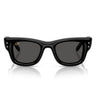 Ray-Ban Lunettes de Soleil RB4940B 686487 Wayfarer Puffer X ASAP Rocky Noir Avec Strass/Ultra Black Unisexe