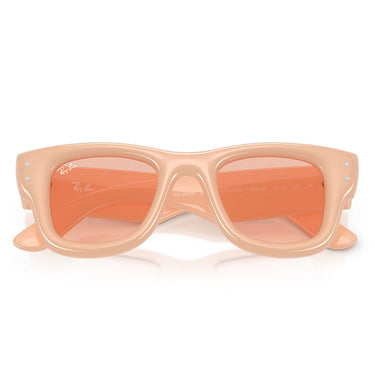 Ray-Ban Occhiali da Sole RB4940B 688884 Wayfarer Puffer X ASAP Rocky Rosa con Strass Rosa Unisex 5