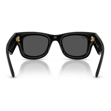 Ray-Ban Occhiali da Sole RB4940BP 686587 Wayfarer Puffer X ASAP Rocky Nero e Pavé Strass/Ultra Black Unisex 6