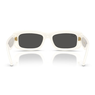 Ray-Ban Occhiali da Sole RB4944 687487 Kiliane Puffer X ASAP Rocky Crema Pieno Ultra Black Unisex 3