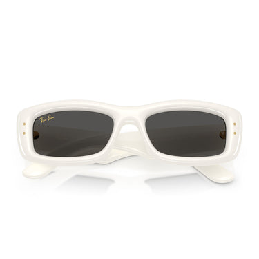 Ray-Ban Occhiali da Sole RB4944 687487 Kiliane Puffer X ASAP Rocky Crema Pieno Ultra Black Unisex 5