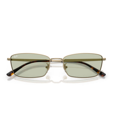 Ray-Ban Occhiali da Sole RB8069D 9265 2 Oro Verde Chiaro Unisex 5