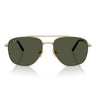 Ray-Ban Sonnenbrille RB8097 926531 William Titan Gold/Grün Unisex