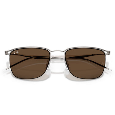 Ray-Ban Sonnenbrille RB8550 928273 Gunmetal/Dunkelbraun Unisex