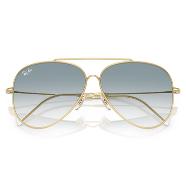 Ray-Ban Okulary Przeciwsłoneczne RBR0101S 001/79 Aviator Reverse Oro Arista/Blu Sfumato Trasparente Unisex 5