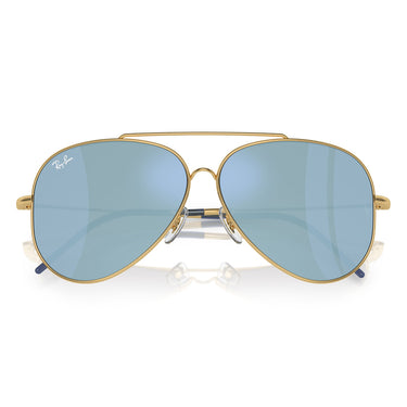 Ray-Ban Okulary Przeciwsłoneczne RBR0101S 001-GA Aviator Reverse Złoto-Ciemnoszary Unisex 4