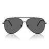 Ray-Ban Okulary Przeciwsłoneczne RBR0101S 002-GR Aviator Reverse Czarny-Ciemnoszary Unisex