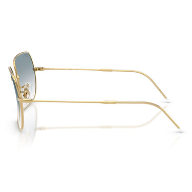 Ray-Ban Sonnenbrille RBR0104S 001/79 Square Reverse Gold Arista/Blau Verlauf Transparent Damen 2