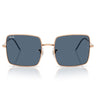 Ray-Ban Gafas de Sol RBR0104S 92023A Cuadradas Reversas Oro Rosado/Azul Oscuro Mujer