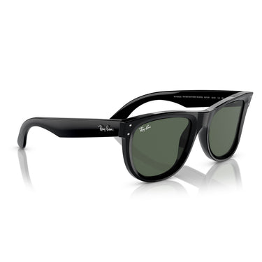Ray-Ban Sonnenbrille RBR0502S 6677VR Wayfarer Reverse Schwarz-Dunkelgrün Unisex 4