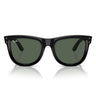 Ray-Ban Sunglasses RBR0502S 6677VR Wayfarer Reverse Black-Dark Green Unisex