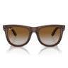 Ray-Ban Gafas de Sol RBR0502S 6709CB Wayfarer Reverse Marrón/Marrón Claro Unisex