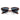 Ray-Ban Occhiali da Sole RBR0504S 13983A Clubmaster Reverse Havana/Blu Scuro Unisex 6
