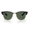 Ray-Ban Lunettes de Soleil RBR0504S 6677VR Clubmaster Reverse Noir-Vert Unisexe