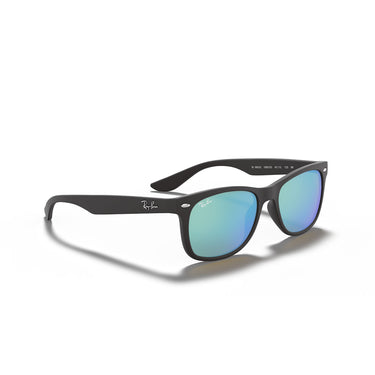 Ray-Ban Okulary Przeciwsłoneczne RJ9052S 100S55 Wayfarer Kids Nero-Blu Specchiato Bambini 6