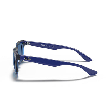 Ray-Ban Okulary Przeciwsłoneczne RJ9052S 70624L Wayfarer Kids Blu-Blu Sfumato Bambini 2