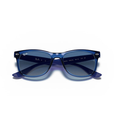 Ray-Ban Okulary Przeciwsłoneczne RJ9052S 70624L Wayfarer Kids Blu-Blu Sfumato Dzieci 6