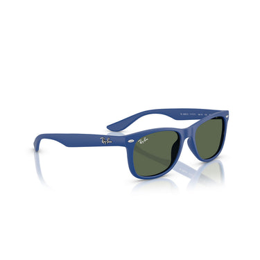 Ray-Ban Okulary Przeciwsłoneczne RJ9052S 717771 Wayfarer Kids Niebiesko/Zielone Ciemne Dziecięce
