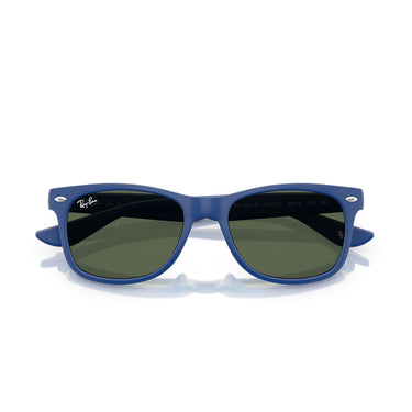 Ray-Ban Okulary Przeciwsłoneczne RJ9052S 717771 Wayfarer Kids Niebiesko/Zielone Ciemne Dziecięce